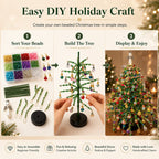 🎁 Unique Christmas Gift 2026 | DIY Beaded Christmas Tree Craft Kit for Creative Holiday Fun