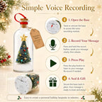（B2G1 Free）2026 Recordable Christmas Tree Message Bottle