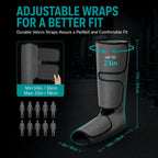Air Compression Leg Massager with 3 Massage Levels & Auto Shut Off Feature