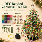 🎁 Unique Christmas Gift 2026 | DIY Beaded Christmas Tree Craft Kit for Creative Holiday Fun
