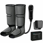 Air Compression Leg Massager with 3 Massage Levels & Auto Shut Off Feature