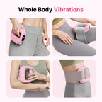 Merach Portable Vibrations Cordless Vibration Fascia Ring for Whole Body 💪